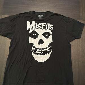 Misfits Classic Fiend Skull Logo Black Graphic T-Shirt 2XL 2013